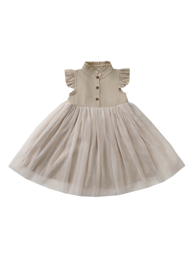 Fleurance dress - Soft sand