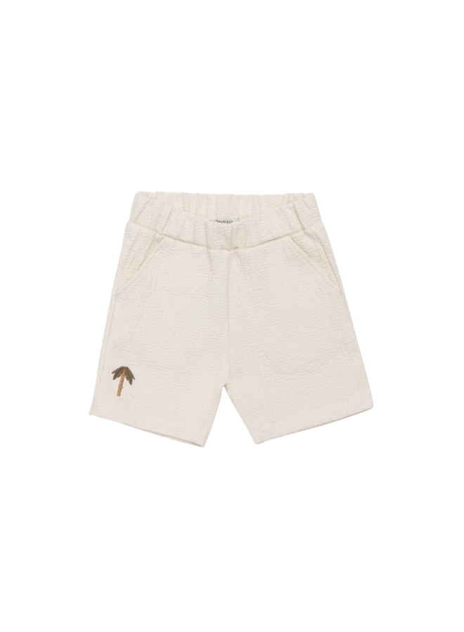 Ithri shorts palm tree - Warm white
