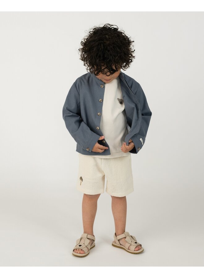 Donsje Amsterdam - Ithri shorts palm tree - Warm white