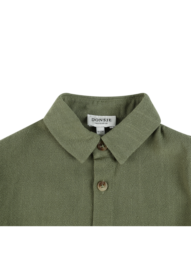 Donsje Amsterdam - Brammie shirt - Jade green