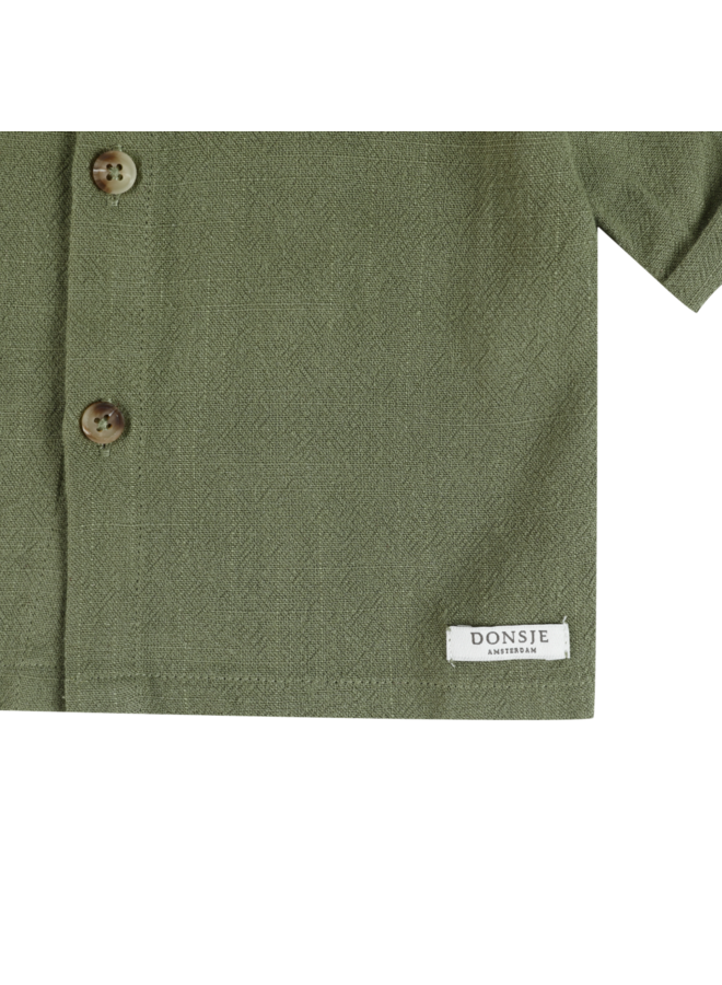 Donsje Amsterdam - Brammie shirt - Jade green
