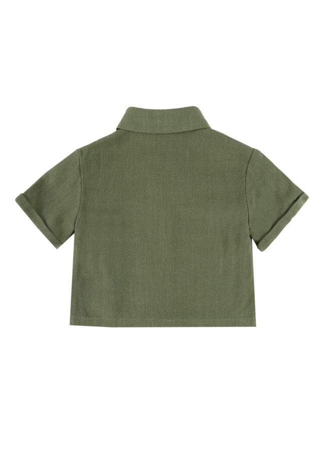 Donsje Amsterdam - Brammie shirt - Jade green