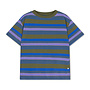 Repose AMS - Tee shirt - Khaki bloom stripe
