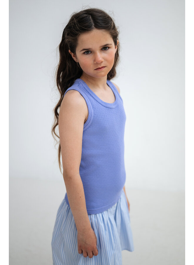 Repose AMS - Slim singlet - Glacier bloom