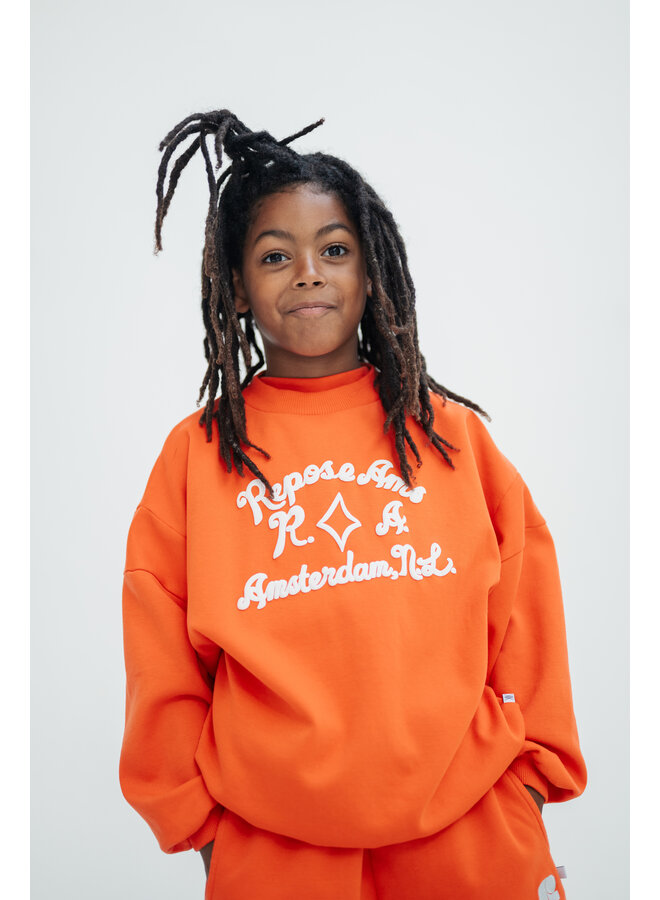 Repose AMS - Crewneck sweater - Flame red