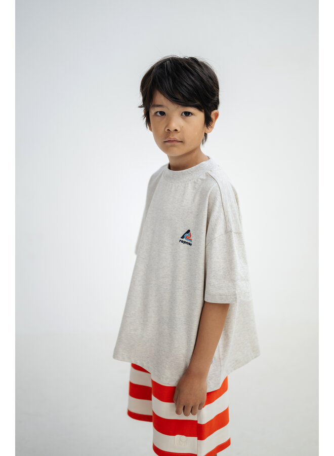 Repose AMS - Tee shirt - Grey melange