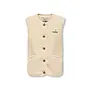 Kids Only - Baby life teddy vest – Antique white