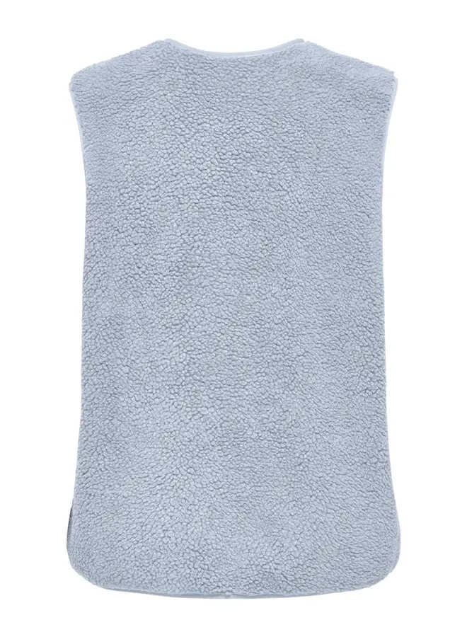 Kids Only - Baby life teddy vest – Cashmere blue