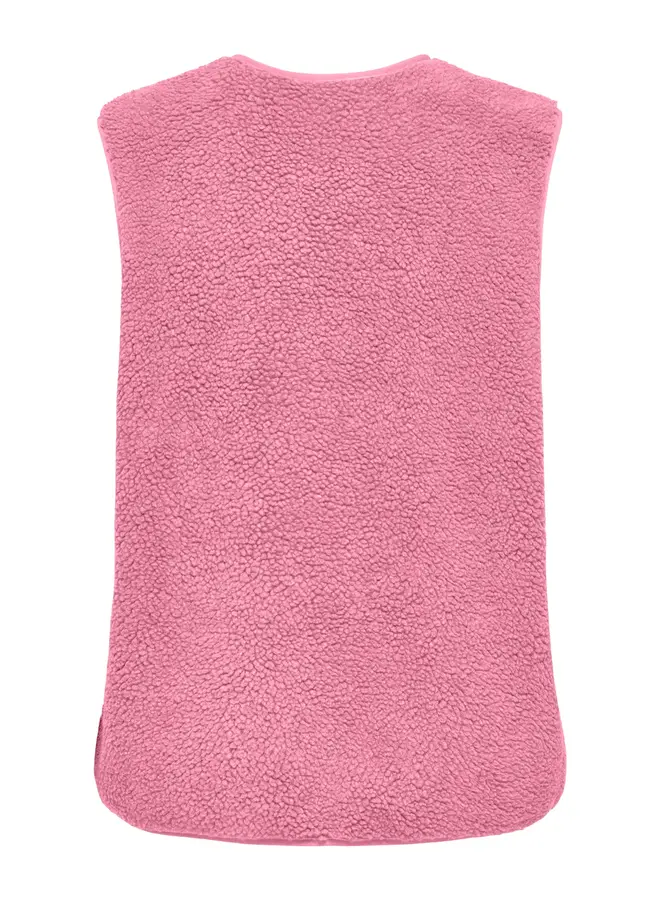 Kids Only - Baby life teddy vest – Cashmere rose