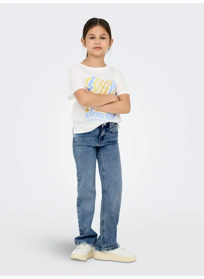 Kids Only - Juicy wide leg denim PIM560 – Light blue denim