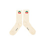Piupiuchick - Socks - Ecru w/ cherry print