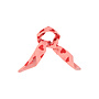 Piupiuchick - Silky bandana - Pink w/ red hearts allover
