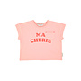 Piupiuchick - T-shirt - Light pink w/ "ma chérie" print