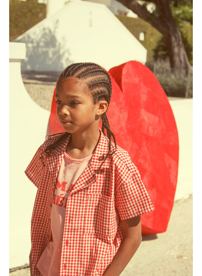 Piupiuchick - T-shirt - Light pink w/ "ma chérie" print