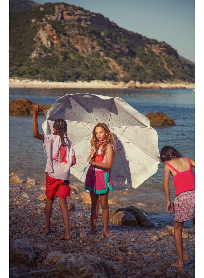 Piupiuchick - T-shirt - Lilac w/ "A" print