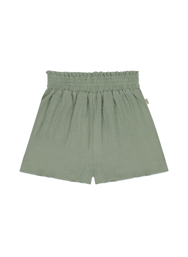 Girls relaxed shorts - Ivy sage