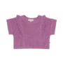 House of Jamie - Relaxed ruffled tee - Violet