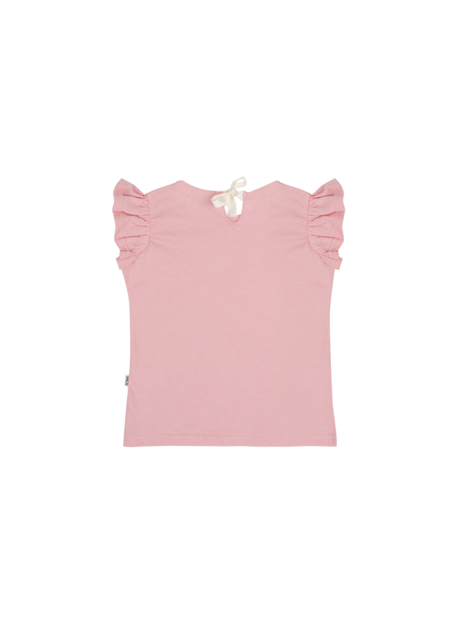 House of Jamie - Ruffled tee - Poppy peony