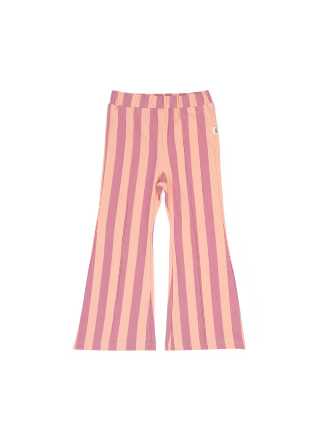 House of Jamie - Flared pants - Violet bellini stripes