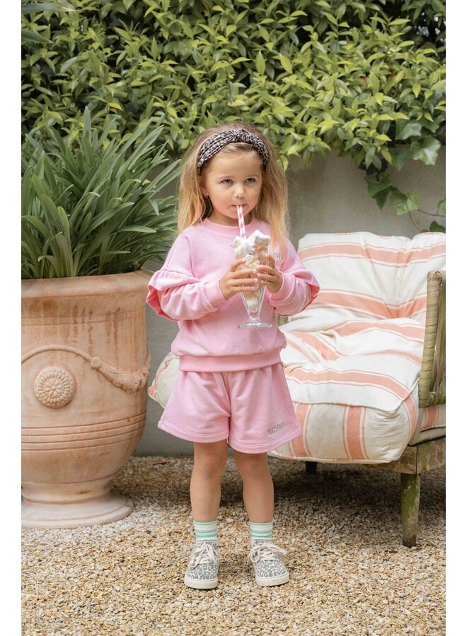 House of Jamie - Sweat shorts - Poppy peony