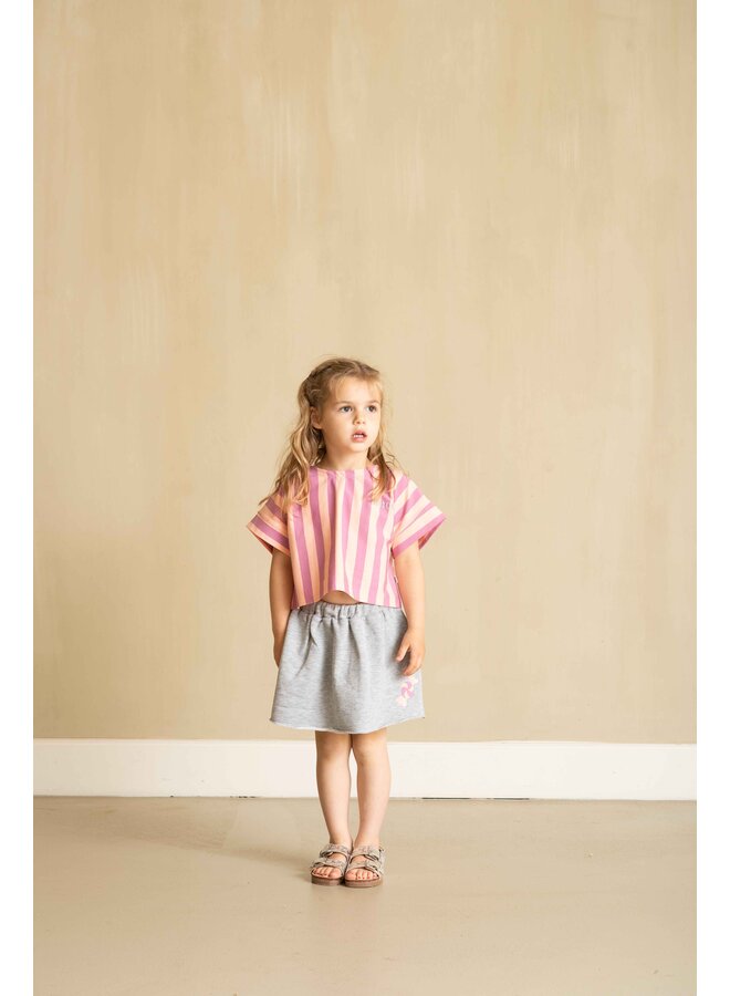 House of Jamie - Skater skirt - Grey melange