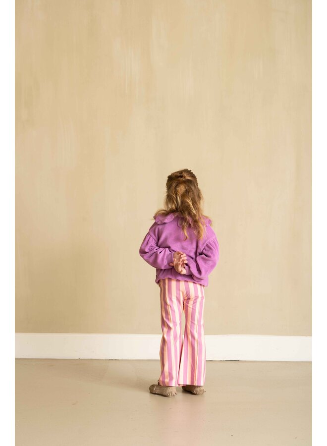 House of Jamie - Balloon collar sweater - Violet