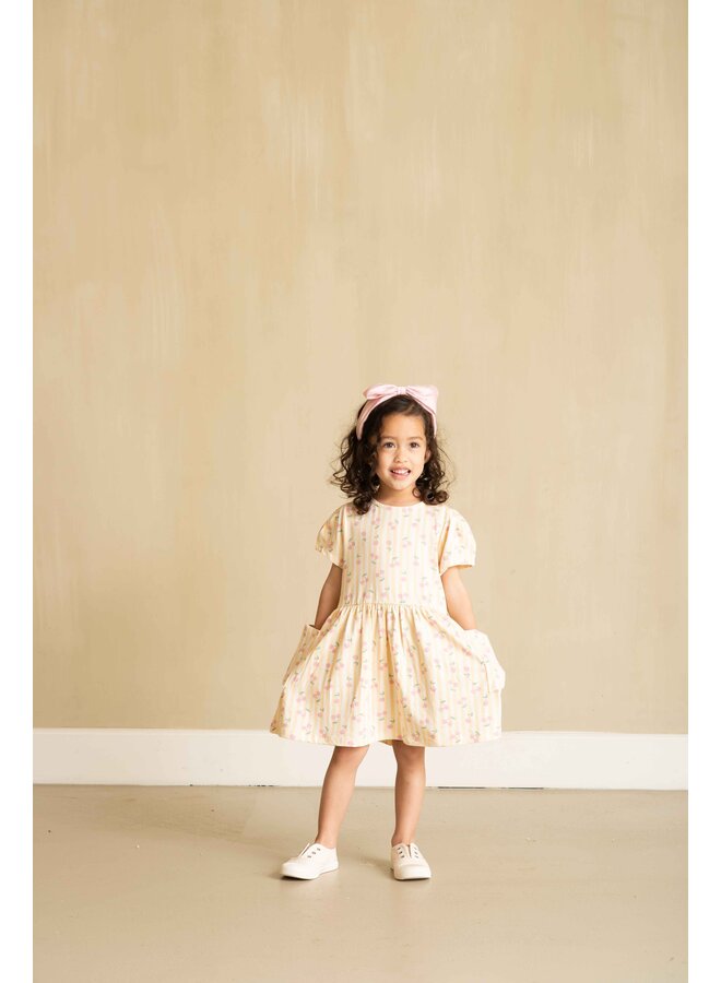 House of Jamie - Relaxed pocket dress - Cherry party