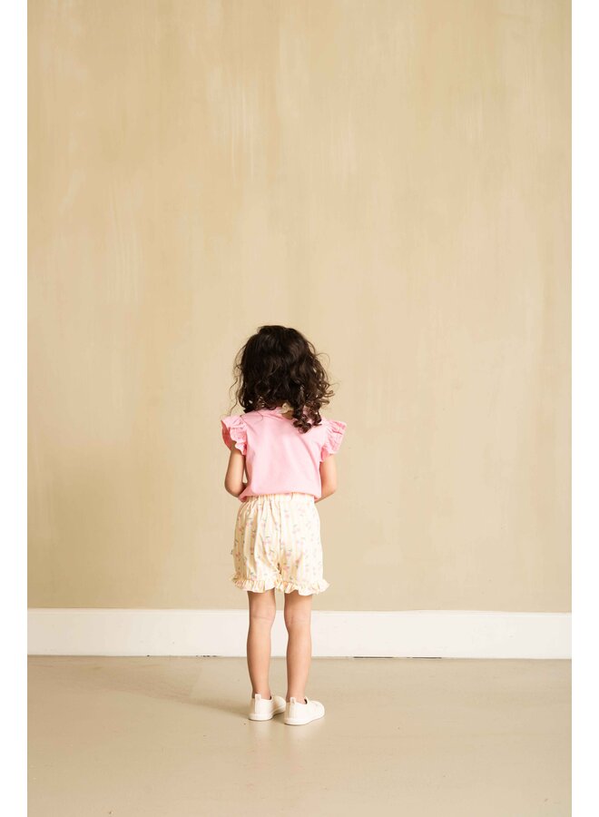 House of Jamie - Ruffled shorts - Cherry party