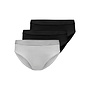 Kids Only - Lola 3-pack logo briefs – Light grey melange
