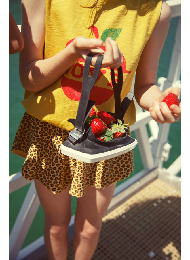 Piupiuchick - Shorts - Mustard animal print