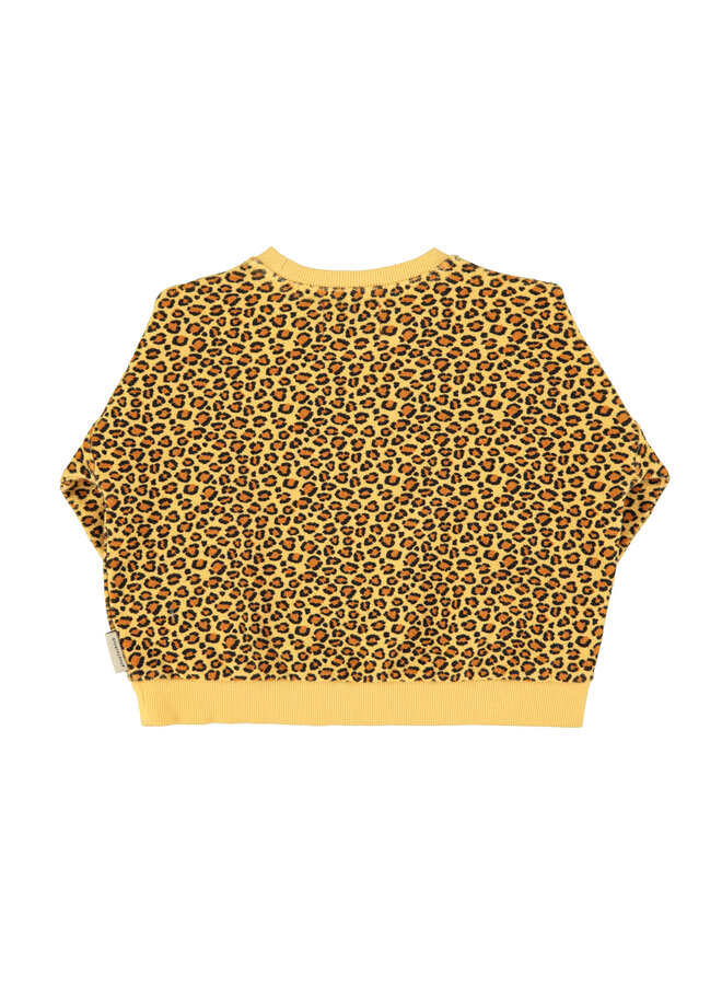 Piupiuchick - Sweatshirt - Mustard animal print