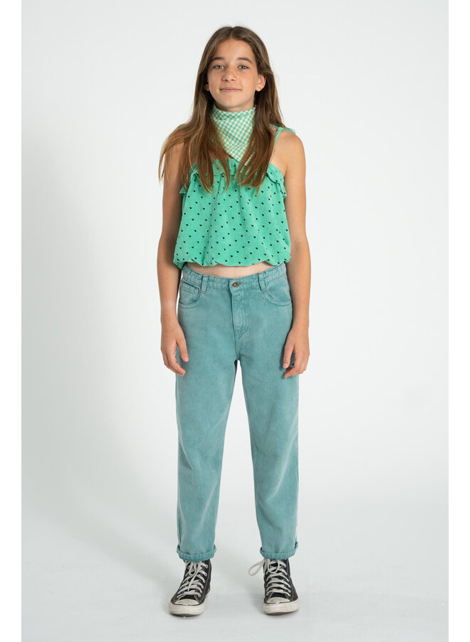 Piupiuchick - Unisex trousers - Washed green