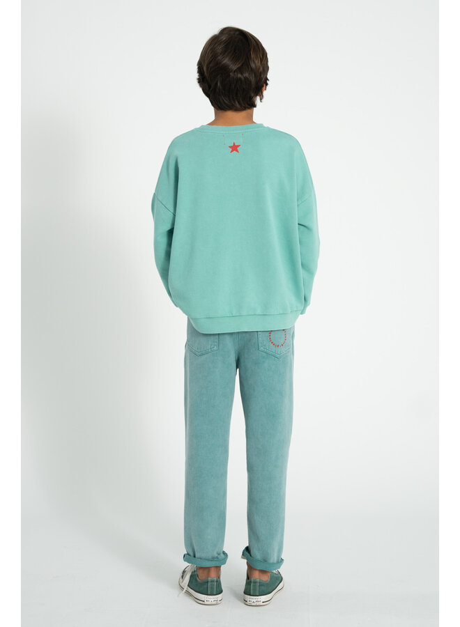 Piupiuchick - Unisex trousers - Washed green
