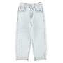 Piupiuchick - Unisex trousers - Washed light blue denim
