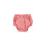 Piupiuchick - Baby bloomers - Red & ecru checkered