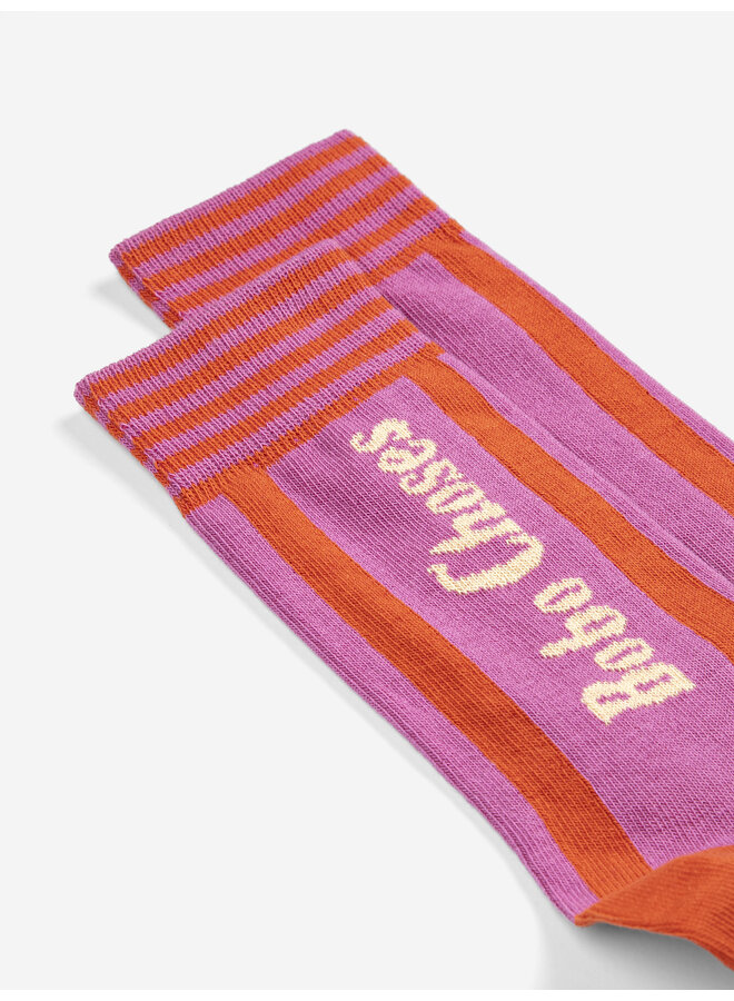 Bobo Choses - Bobo Choses long socks - Purple