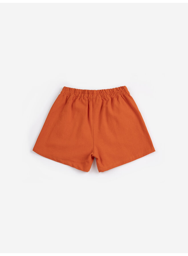 Bobo Choses - Bobo Choses color block woven shorts - Orange