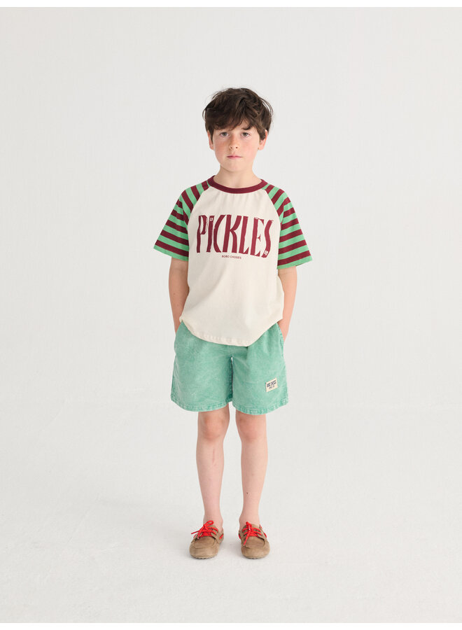 Bobo Choses - Bobo Choses since 09 woven bermuda shorts - Green