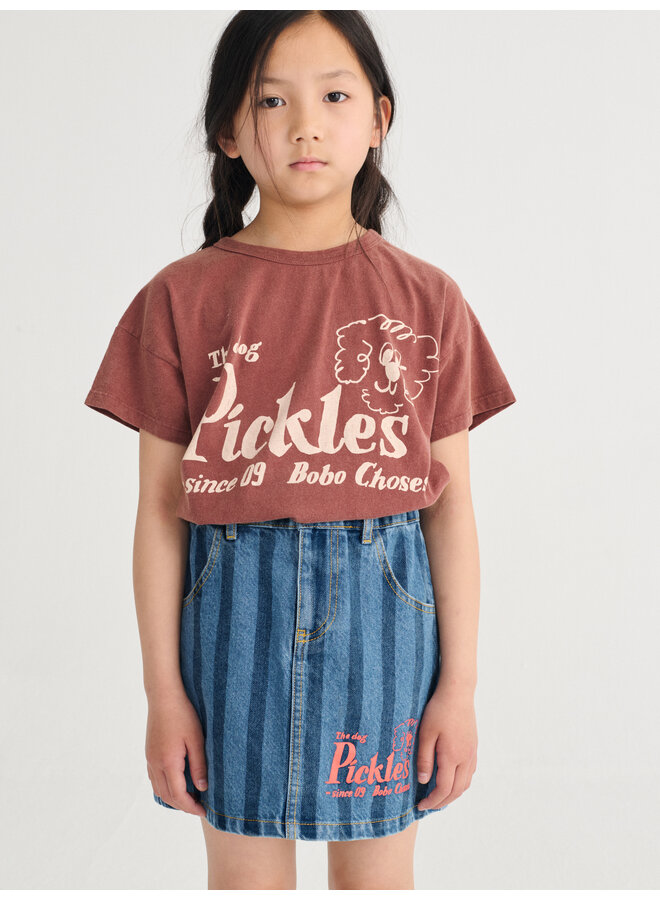 Bobo Choses - Pickles the dog t-shirt - Brown
