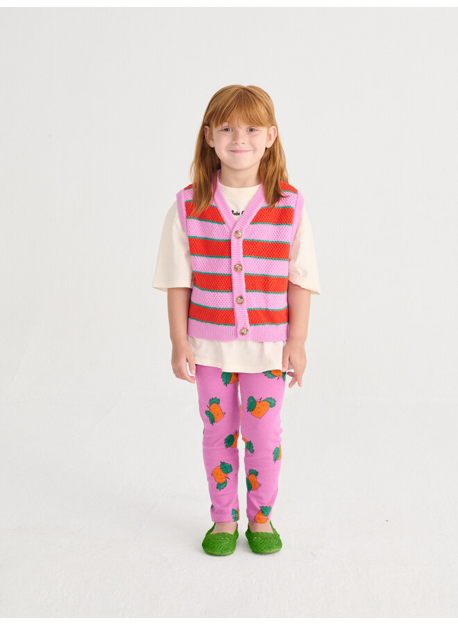 Bobo Choses - Tangerine all over leggings - Purple