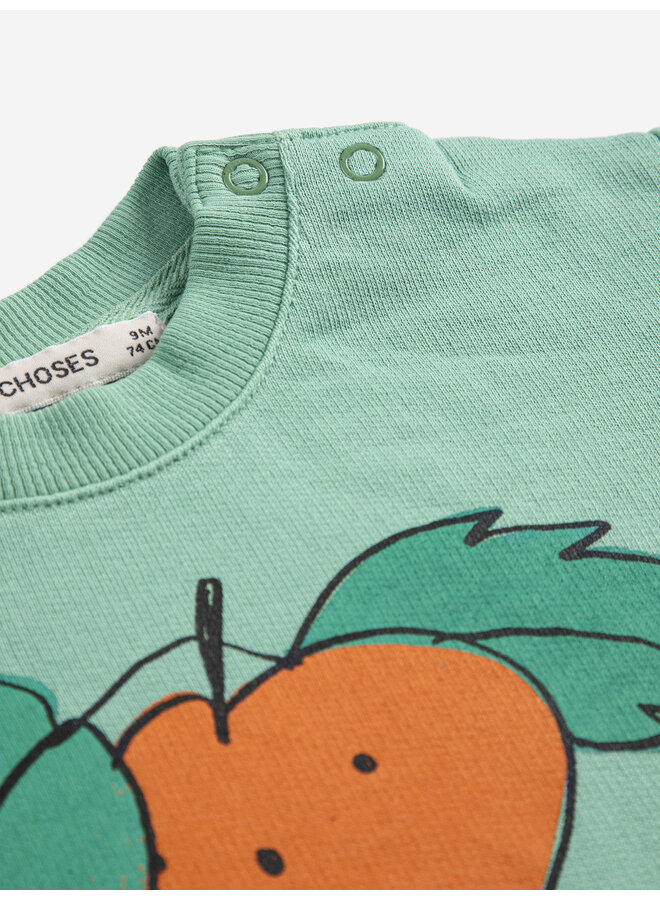 Bobo Choses - Tangerine sweatshirt - Green