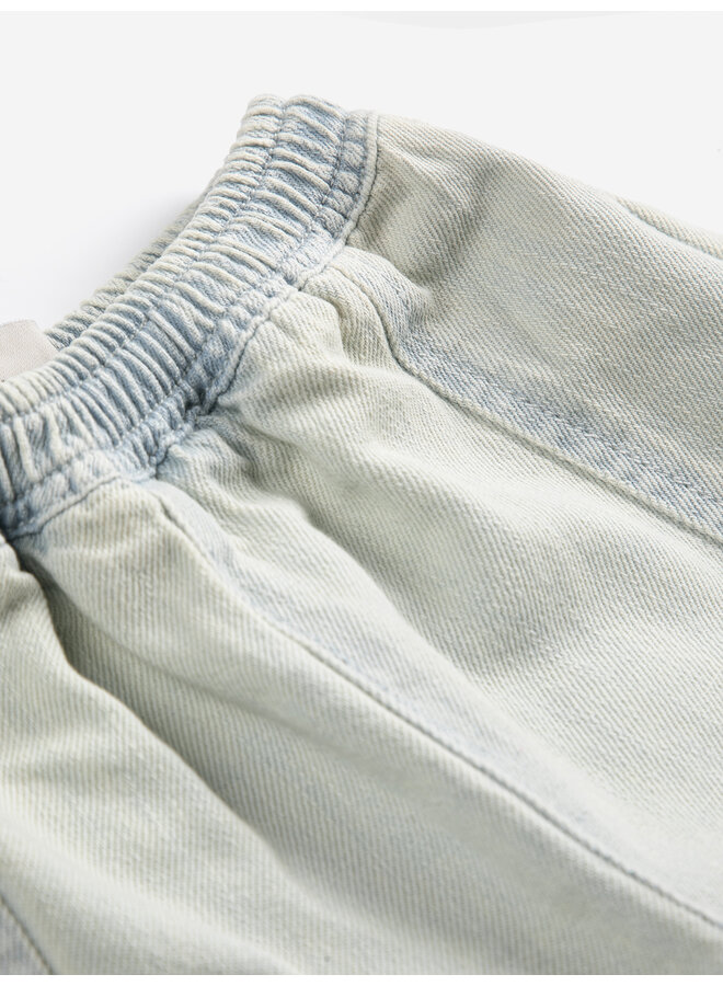 Bobo Choses - Bobo Choses denim pants - Light blue