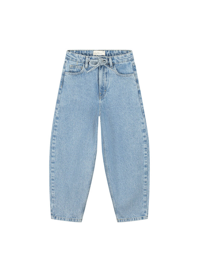 Charlie Petite - Pip baggy jeans - Light snow wash