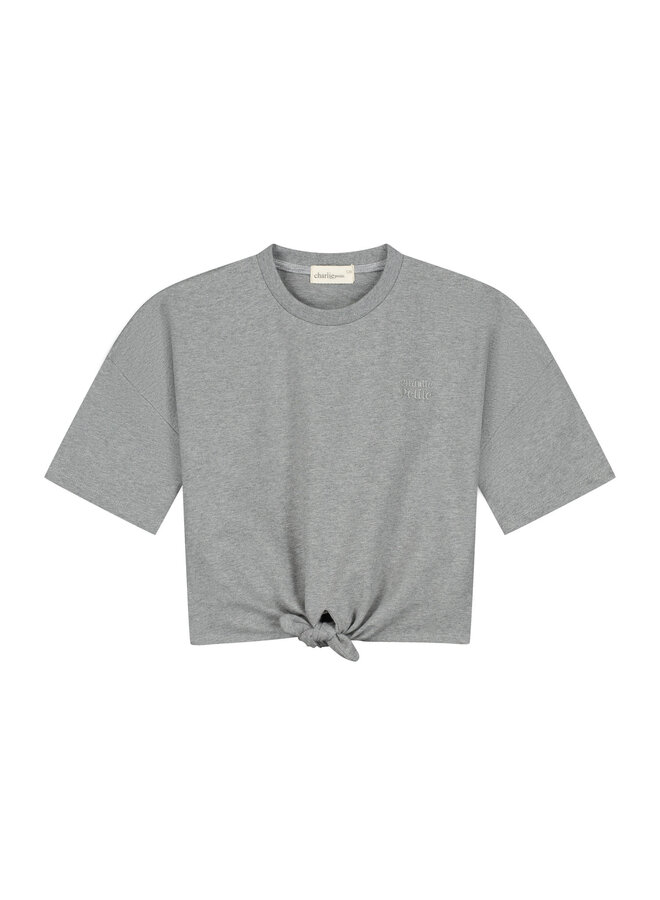 Charlie Petite - Esmee t-shirt - Grey melange