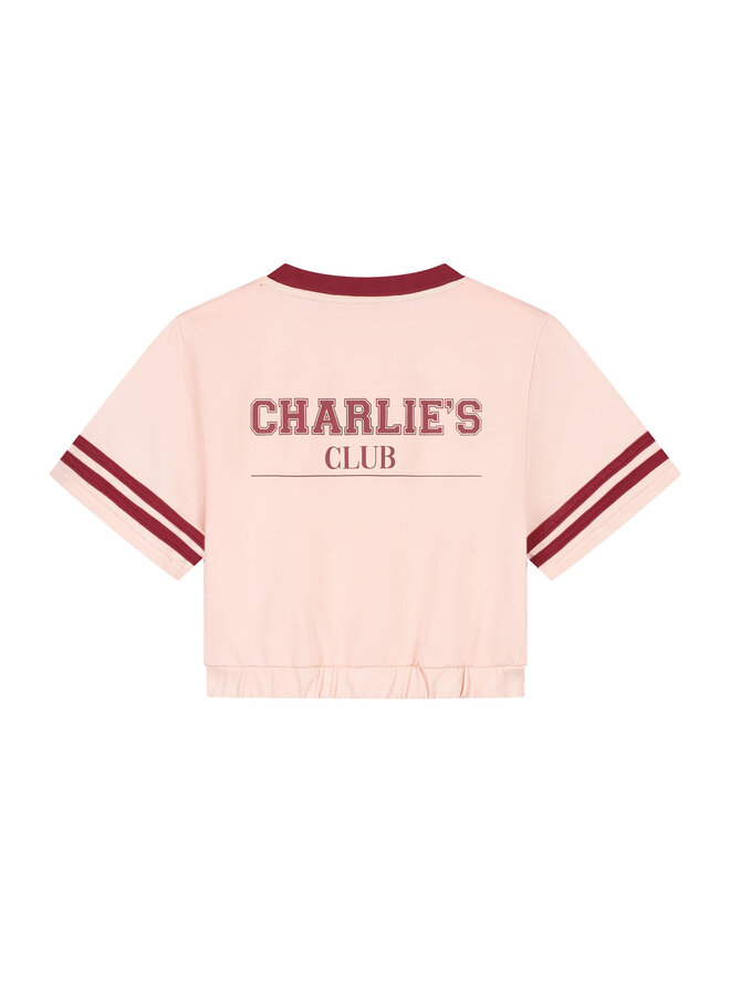 Charlie Petite - Lianne t-shirt - Pink washed