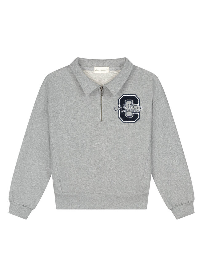 Parker sweater - Grey melange