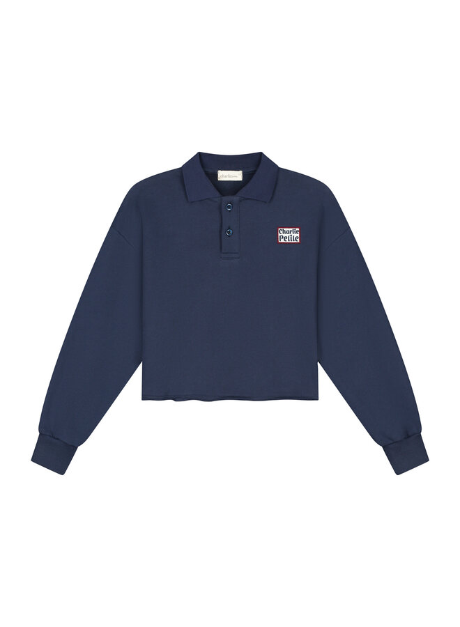 Pixy polo sweater - Navy