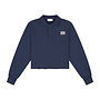 Charlie Petite - Pixy polo sweater - Navy