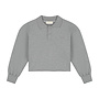 Charlie Petite - Pixy polo sweater - Grey melange
