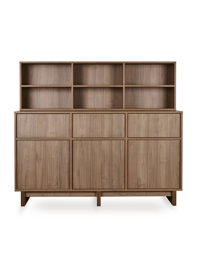 Quax - Kyo commode XL opzetstuk - Walnut